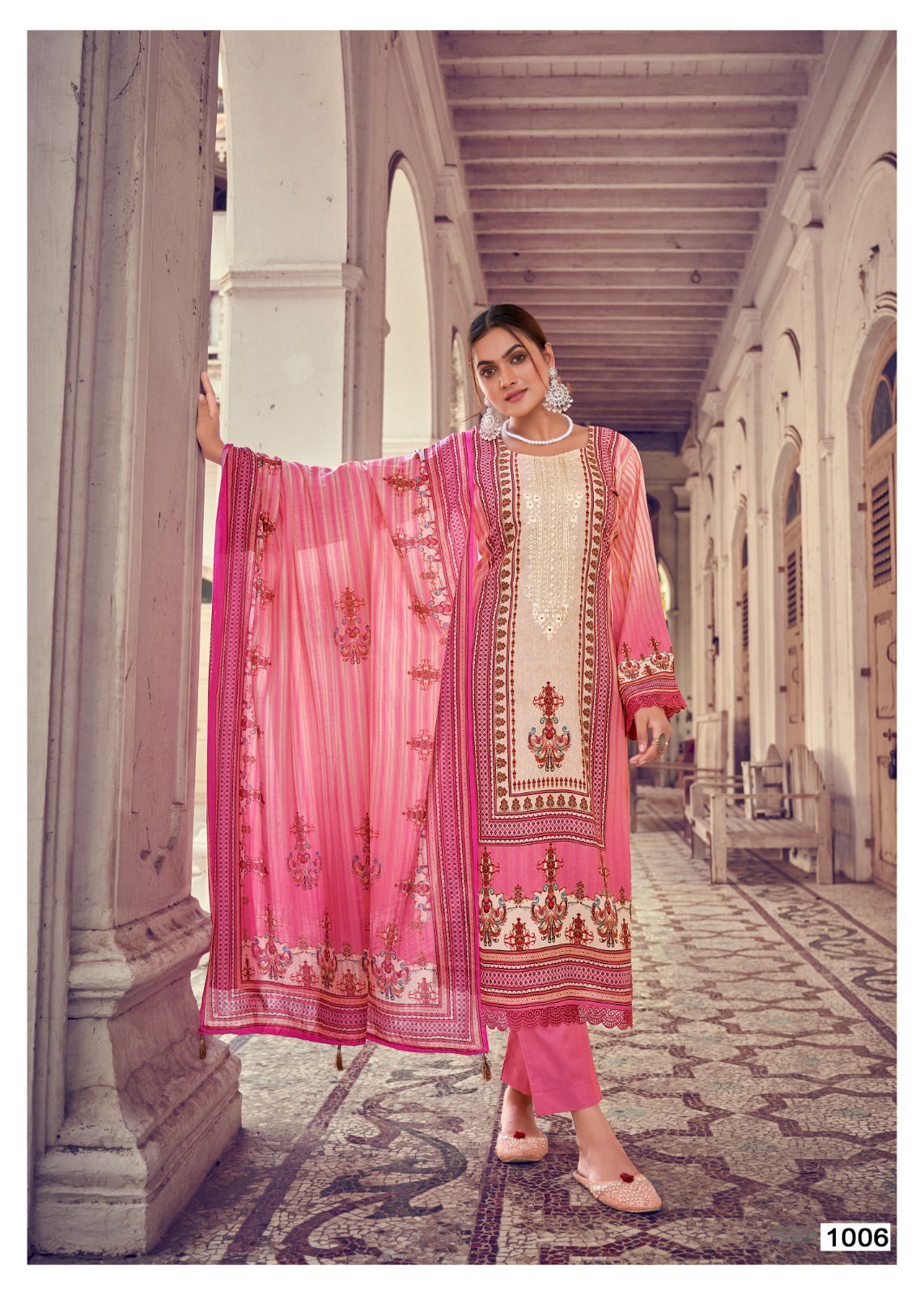 Aarzoo By Heritage Printed Dress Material Catalog